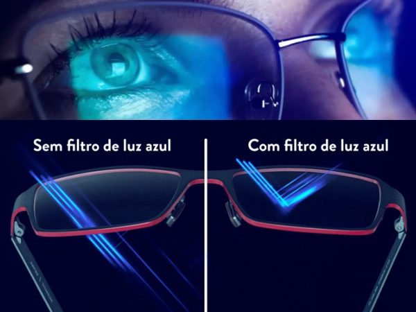Lentes com Filtro Azul